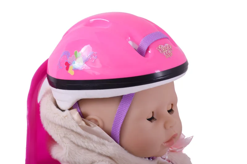 Dolly Seat and Helmet Set Pink-2